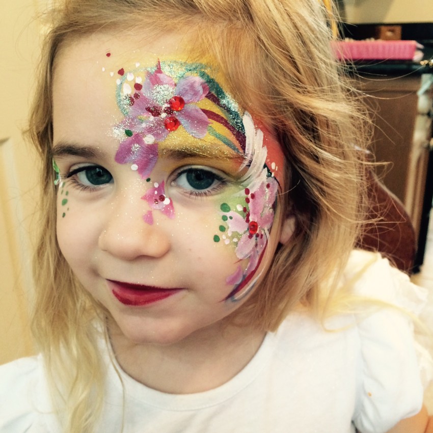 Hire Face Painting With Glitter - Face Painter in Merced, California