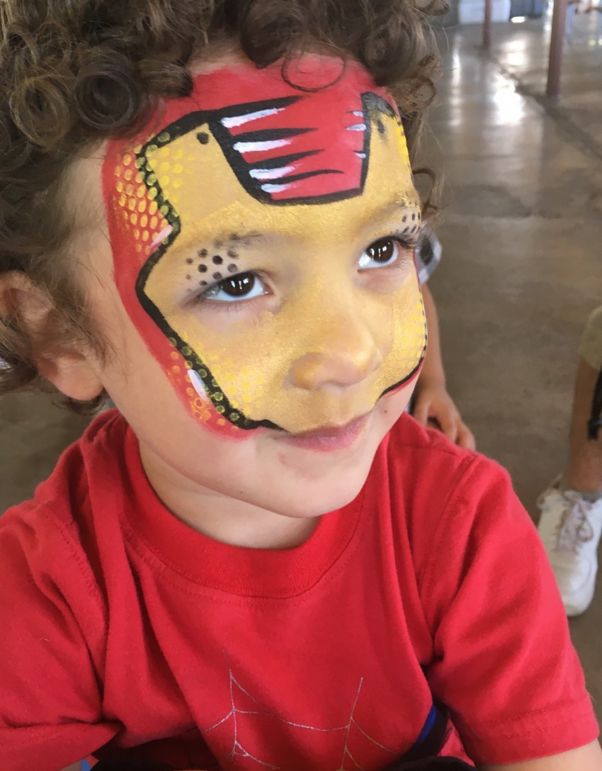 Hire Face Painting With Glitter Face Painter in Merced, California
