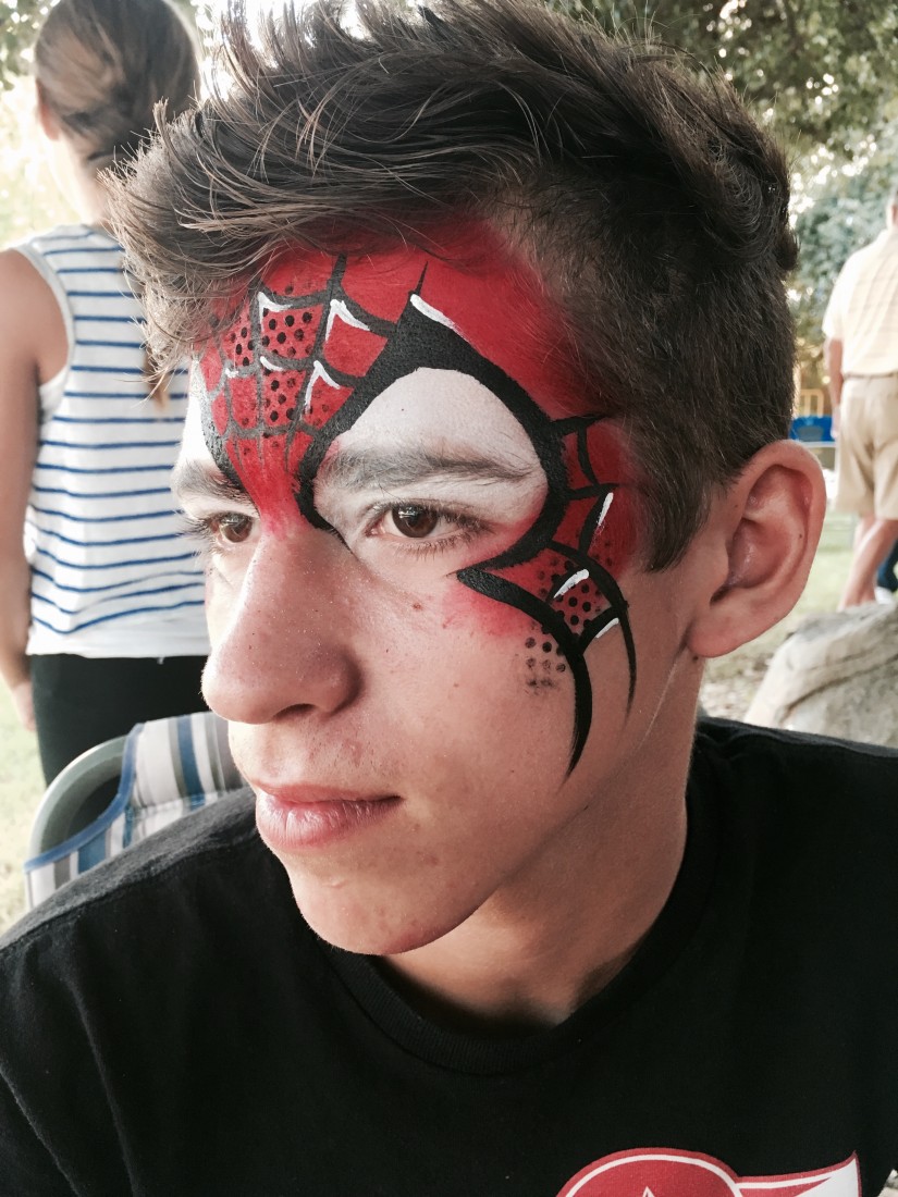 Hire Face Painting With Glitter Face Painter in Merced, California