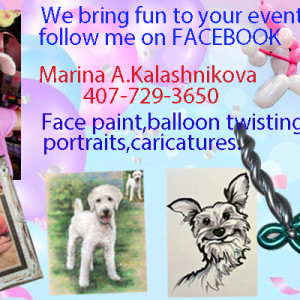 Marina K Facepaint - Face Painter / Halloween Party Entertainment in Winter Garden, Florida