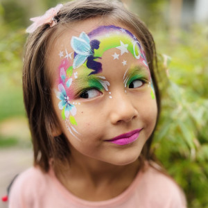 Fairy Tree Face Painting