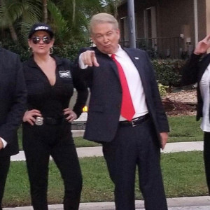"Fake Trump" - Donald Trump Impersonator in Boca Raton, Florida
