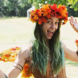 Fall Fairy Face Paint - Face Painter in High Point, North Carolina