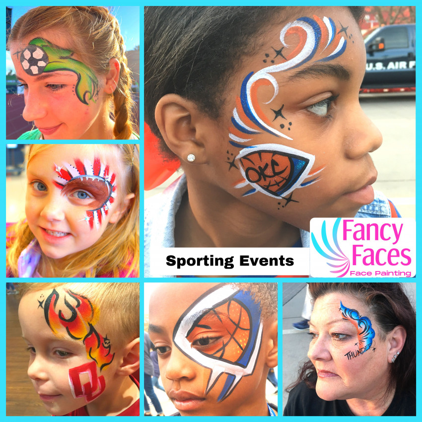 Hire Fancy Faces Face Painting Face Painter in Oklahoma City, Oklahoma