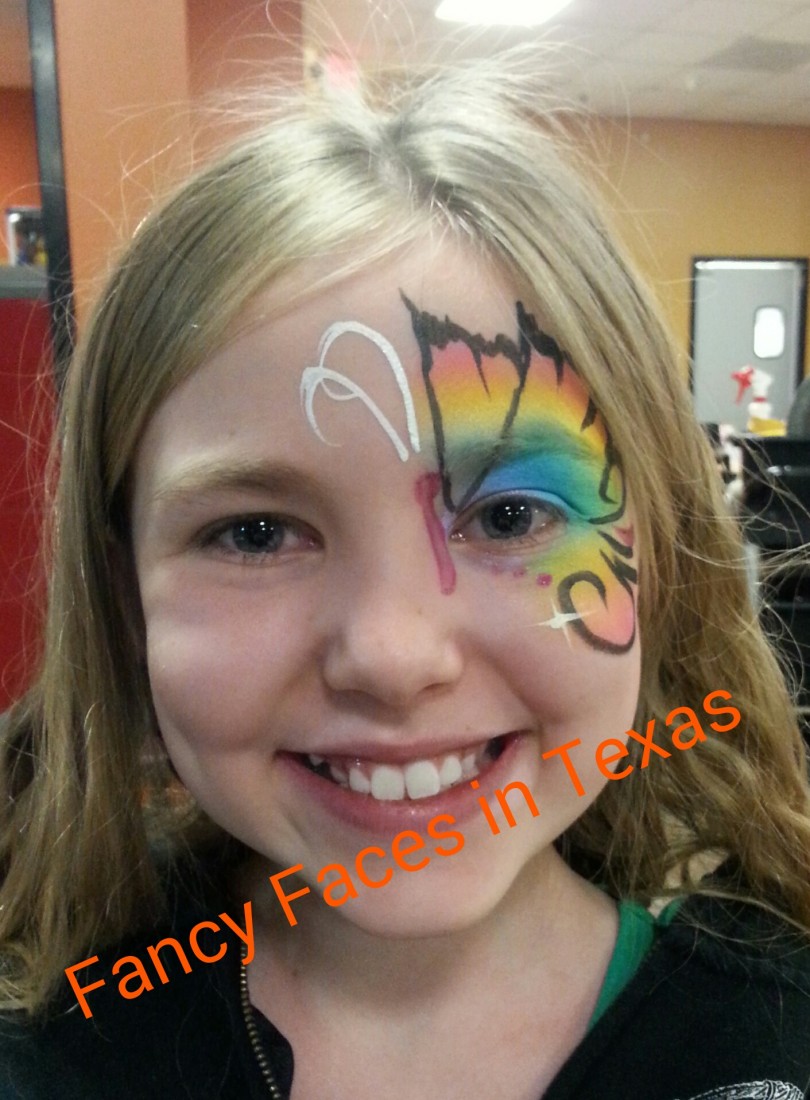Hire Fancy Faces in Texas Face Painting Face Painter in Azle, Texas