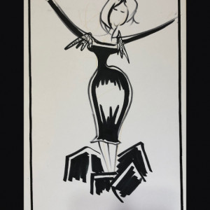 Fashion Sketches - Party Entertainment Ideas Inc - Caricaturist / 1970s Era Entertainment in Long Island, New York