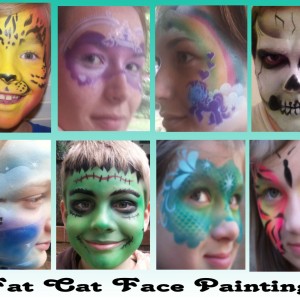 Fat Cat Face Painting