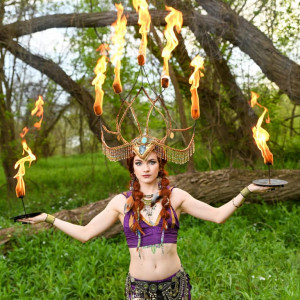 Fern Evergreen Fire Performer - Fire Dancer / Hoop Dancer in Austin, Texas
