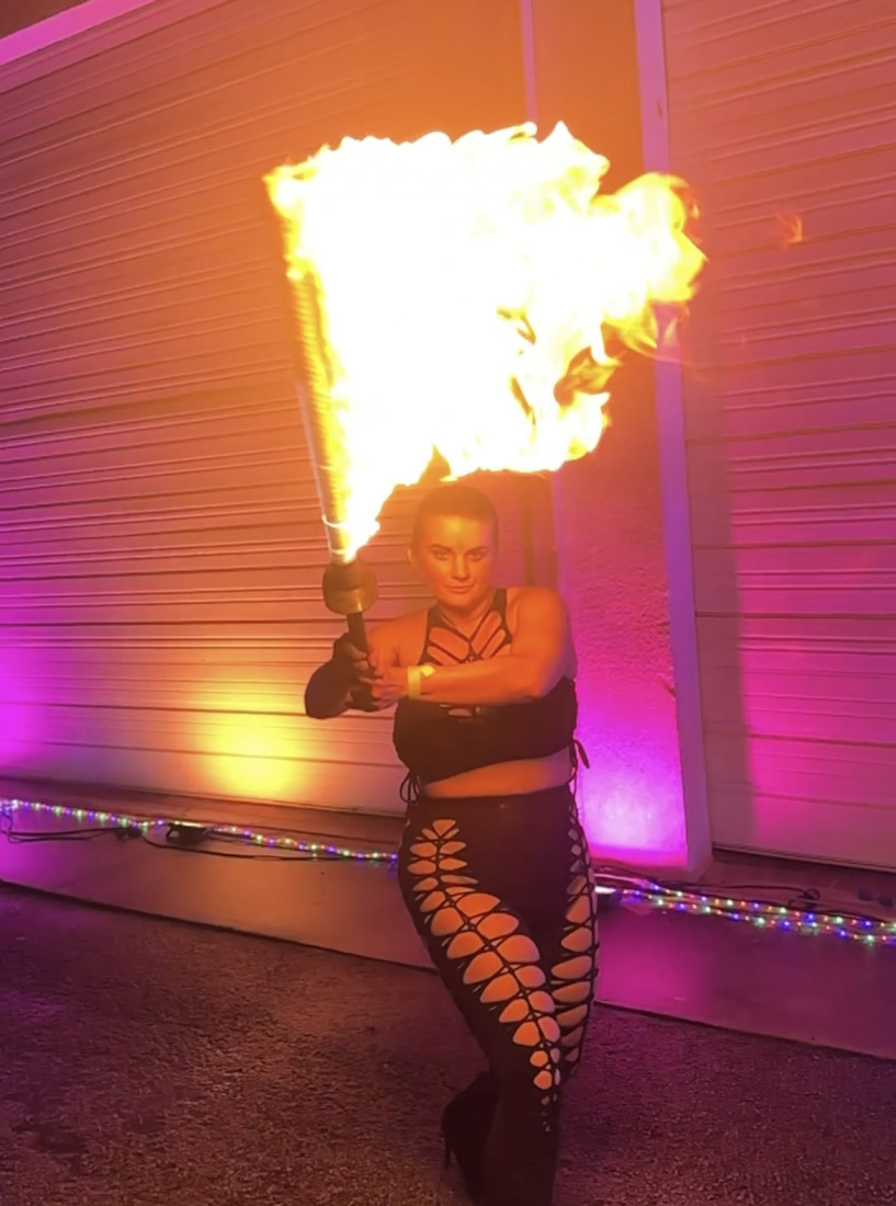 Gallery photo 1 of Lisset Rodriguez Fire Dancing