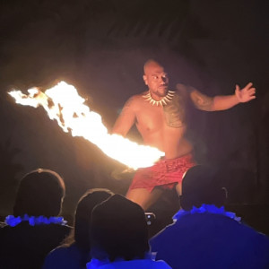 Fire Knife Dance - Hawaiian Entertainment in Kihei, Hawaii