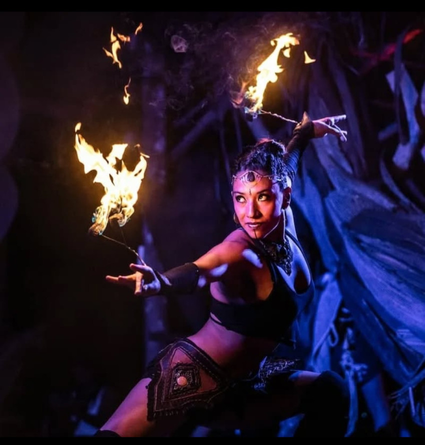 Gallery photo 1 of Karina's Fire Performance