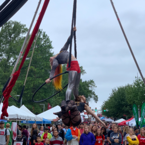 The Big Little Circus - Aerialist in Charleston, South Carolina