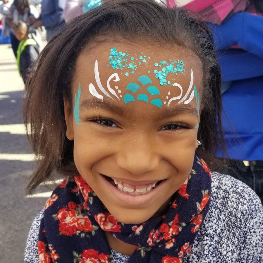 Hire Fire Fly Face Painting Waco Face Painter in Columbus, Texas