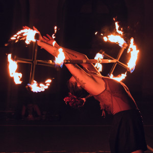 Flaming Dragon - Fire Dancer in Honolulu, Hawaii