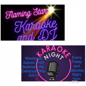 Flaming Star Karaoke and DJ Services - Karaoke DJ / DJ in Defiance, Ohio