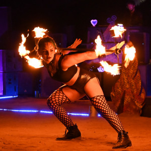 Flow Artist Tina - Fire Performer in Dallas, Texas