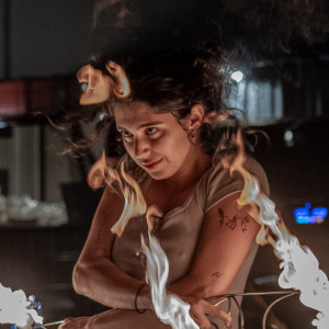 Flow Kiki - Fire Performer in Long Beach, California