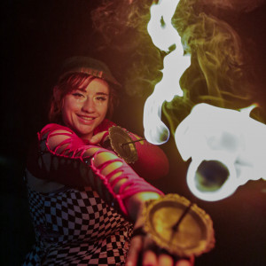 Flowed Out Dayze - Fire Performer in Woodland Hills, California