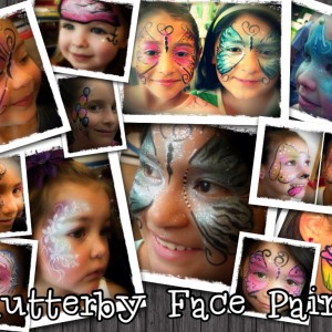 Flutterby Face Paint