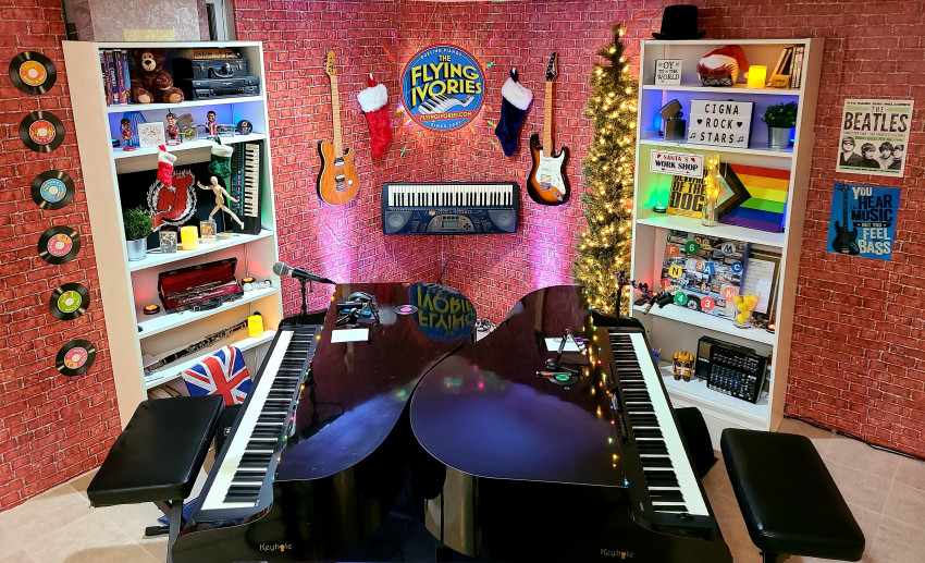 Hire The Flying Ivories Dueling Pianos in New York City, New York