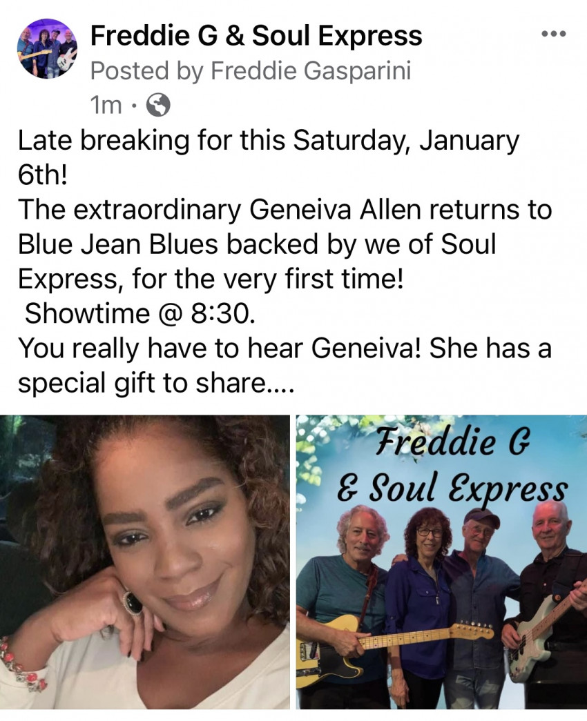 Gallery photo 1 of Freddie G & Soul Express