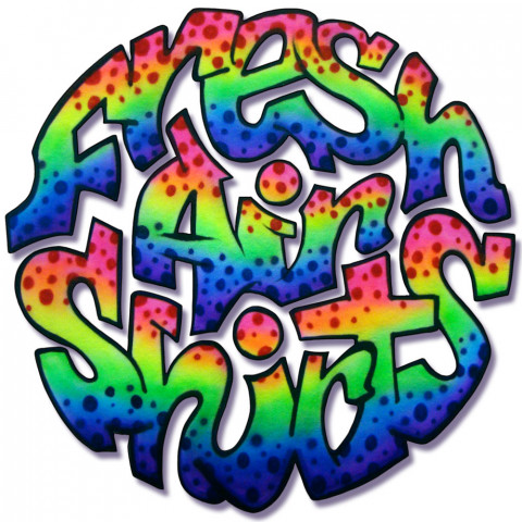 Airbrush Los Angeles Shirt Design Adult S / Yes