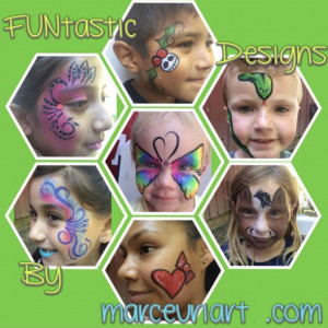 FUNtastic Designs by Marce Uriarte - Face Painter in Los Gatos, California