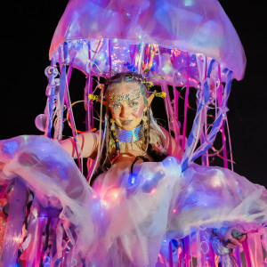 EMIT ARTS - Stilt Walker in Chattanooga, Tennessee