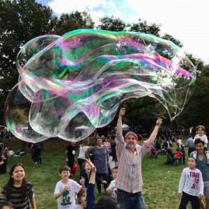 Giant, Outdoor Bubbles - Bubble Entertainment / Family Entertainment in Astoria, New York