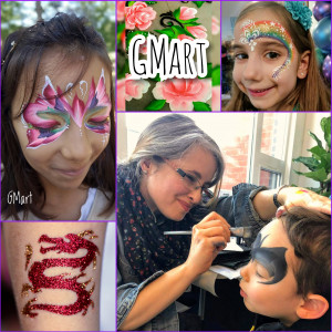 GMart Face Painting & Glitter Tattoos - Face Painter / Halloween Party Entertainment in Toronto, Ontario