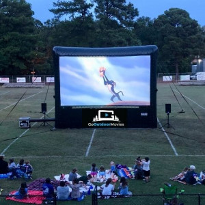 GoOutdoorMovies - Outdoor Movie Screens / Family Entertainment in Waxahachie, Texas