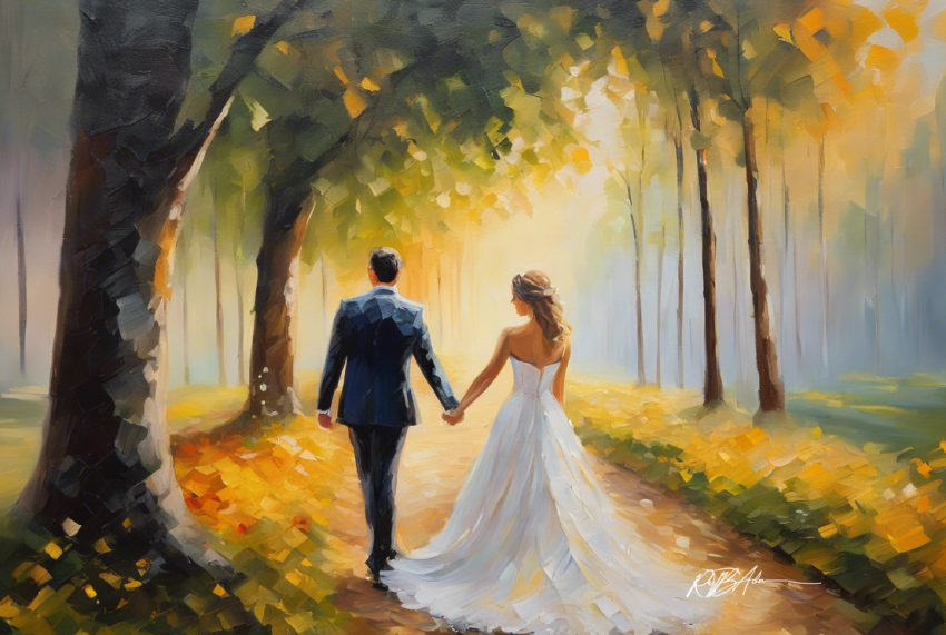 Gallery photo 1 of Hand-painted Portraits | Weddings & more