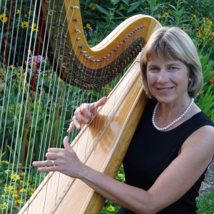 Harpist Cathy Victorsen