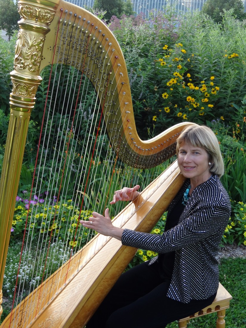 Hire Harpist Cathy Victorsen Harpist in St Paul, Minnesota