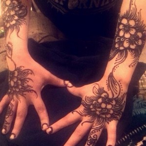 Henna body art