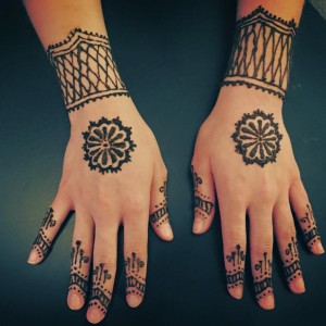 simple henna tattoo designs for kids