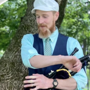Highland and Islands Trad Music - Bagpiper in Cornwall On Hudson, New York
