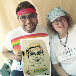 Hollywood Art Chick - Caricaturist in Los Angeles, California