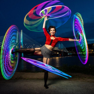 Hoop with Kendall - Circus Entertainment in Portland, Oregon