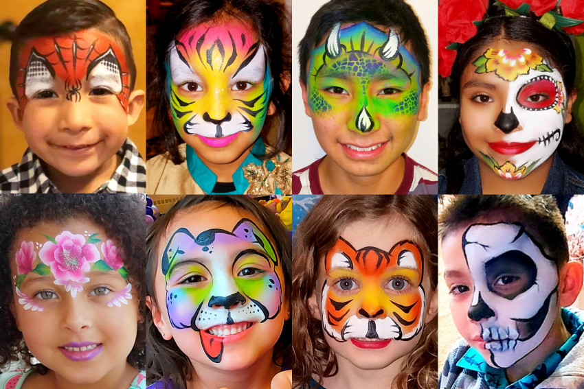 Hire Hoopla Face Painting Face Painter in Seattle Washington