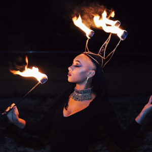 Hoopsista - Fire Performer in Annapolis, Maryland