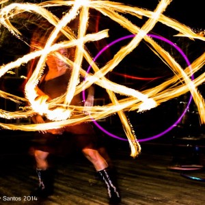 Hula Hoop Dancer LED and FIRE