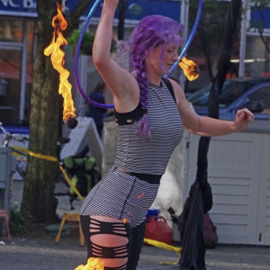 Hula hooper and Fire Dancer/Eater - Circus Entertainment in Pittsburgh, Pennsylvania