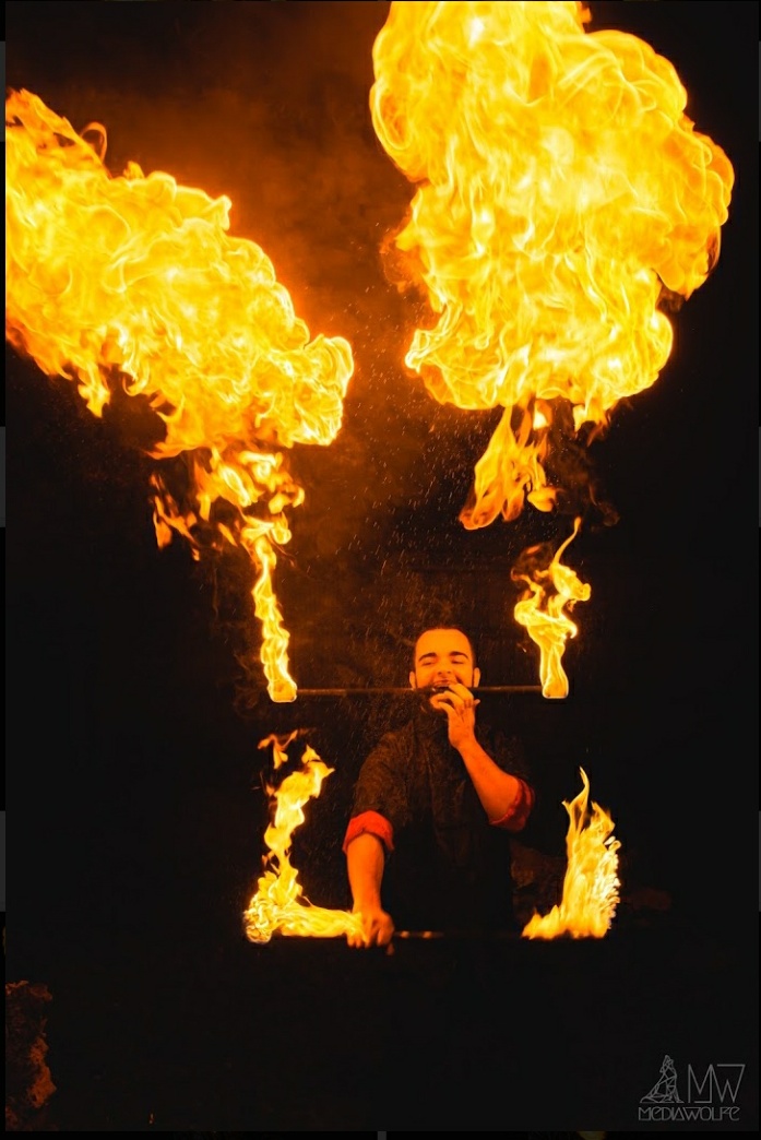 Hire illuminated Momentum - Fire Performer in Orlando, Florida