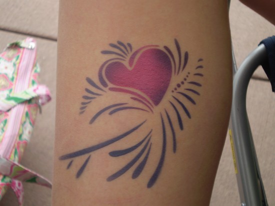 Gallery photo 1 of In 2 Ink Temporary Airbrush Tattoos