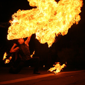 Intrinsic - Fire Dancer in Asheville, North Carolina