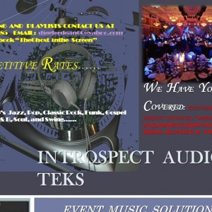 Introspect Audio Teks - DJ / Corporate Event Entertainment in Beaumont, Texas
