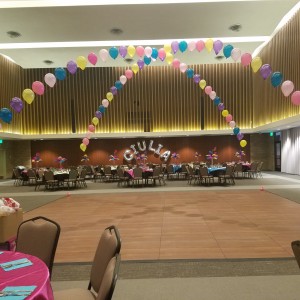 Irving party decorations