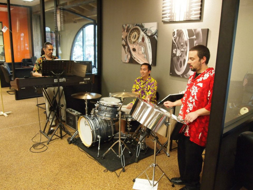Hire Island Boogie Steel Drum Band Steel Drum Band in Dallas, Texas