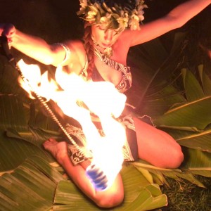 Island Girl Fire Dancing
